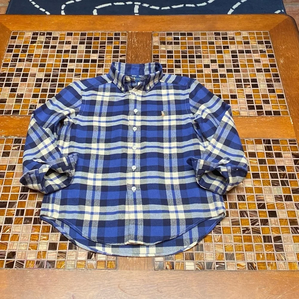Ralph Lauren Boys Flannel Shirt